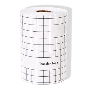 Strong Grip Transfer Tape for Vinyl - 5.5" x 100' Vinyl Transfer Paper Transfer Tape w/Blue Alignment Grid - Clear Transfer Tape for Cricut Vinyl Rolls - Vinyl Tape for Decals, Crafts, Windows & Mugs in Kuwait