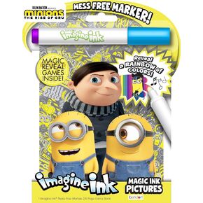 Despicable Me Minions Rise of Gru 24-Page Imagine Ink with Mess Free Marker 47649 in Kuwait