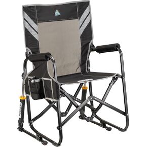 GCI Outdoor Freestyle Rocker Portable Folding Rocking Chair, Outdoor Camping Chair with Side Table in Kuwait