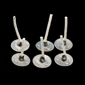 Fujiyuan 100 pcs 40mm Candle Wick Pre-Waxed Pre-Tabbed for DIY Candle Making Craft in Kuwait