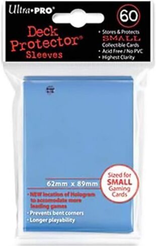 Ultra Pro Sleeves 60 d10 Card Game (Small, Light Blue) in Kuwait
