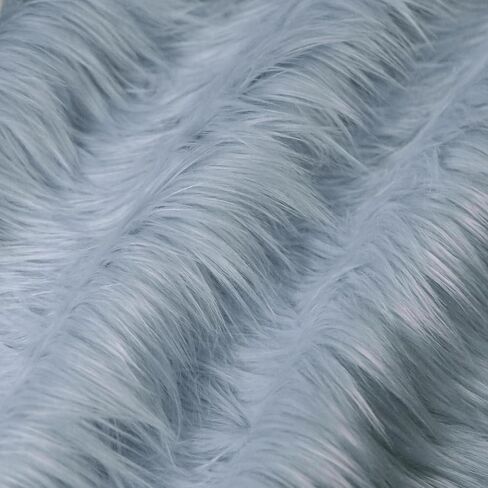 FabricLA Shaggy Faux Fur Fabric Scrap Bag - Acrylic Craft Fabric 16 oz Bag - Artificial Fur Like Material - Use Fur Pieces for Crafts, Gnome Beard, Art Project, Fashion Decor - Mix Color in Kuwait
