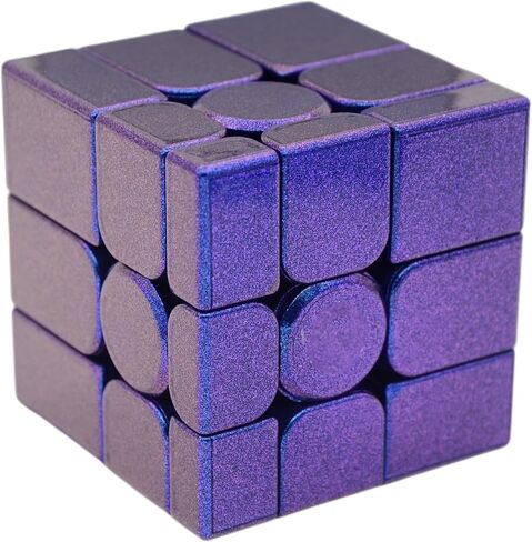 Bukefuno GAN Mirror M UV 3x3 مكعب السرعة Gans 3x3x3 2022 مرآة مكعب مغناطيسي GAN مرآة UV لغز مكعبات اللون الأرجواني (إصدار الأشعة فوق البنفسجية) in Kuwait