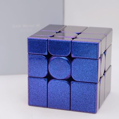 Bukefuno GAN Mirror M UV 3x3 مكعب السرعة Gans 3x3x3 2022 مرآة مكعب مغناطيسي GAN مرآة UV لغز مكعبات اللون الأرجواني (إصدار الأشعة فوق البنفسجية) in Kuwait