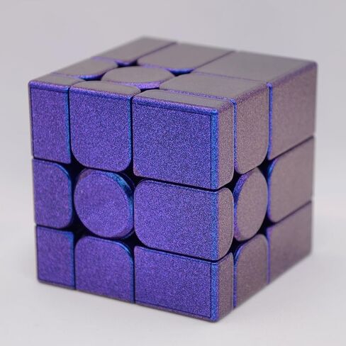 Bukefuno GAN Mirror M UV 3x3 مكعب السرعة Gans 3x3x3 2022 مرآة مكعب مغناطيسي GAN مرآة UV لغز مكعبات اللون الأرجواني (إصدار الأشعة فوق البنفسجية) in Kuwait