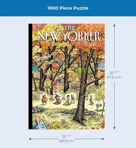 New York Puzzle Company - New Yorker Leaf Peepers - 1000 Piece Jigsaw Puzzle in Kuwait