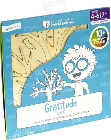 Open The Joy Gratitude Tree: A Playful Journey to Cultivate Thankfulness and Resilience in Kids - Engage, Learn, and Grow Together! Perfect for Ages 4-6+ in Kuwait