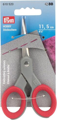 Prym Hobby Scissors 5 1/2 Inch 14 cm Stainless Steel Red, 14cm in Kuwait