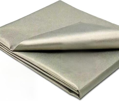 Faraday Fabric,Nickel Copper Faraday Cloth 43.3"x72" Military Grade Material Protection Fabric Kit with Faraday Tape for DIY Faraday Cage,WiFi,GPS in Kuwait