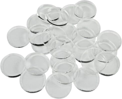 LITKO Clear Miniature Bases, Circular .75 Inch, 1.5mm Clear (25) in Kuwait
