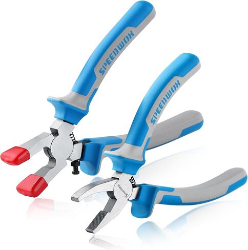 SPEEDWOX 6 Inches Breaker Grozer Pliers Breaking Pliers Professional Breaking and Grozing Pliers Nibble Glass for Stained Glass Work Tool in Kuwait