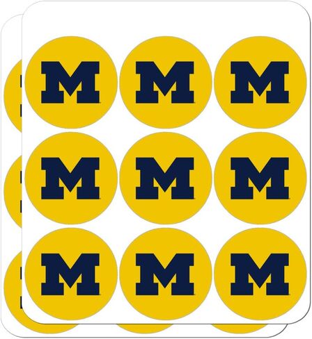 University of Michigan Secondary Logo Planner Calendar Scrapbooking Crafting Stickers in Kuwait