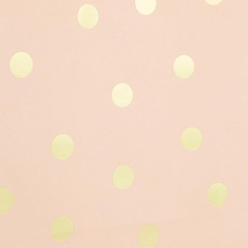 Party Treat Bags - 24-Pack Gift Bags Party Supplies, Paper Favor Bags, Recyclable Goodie Bags for Birthdays, Weddings, Baby Showers, Gold Foil Dots Confetti Design, White, 5.5 x 8.6 x 3 Inches in Kuwait