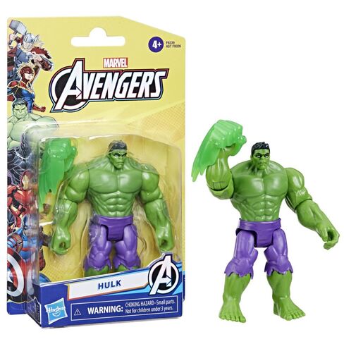 Marvel Epic Hero Series Hulk Deluxe Action Figure, 4-Inch-Scale, Avengers Super Hero Toys for Kids 4 and Up in Kuwait