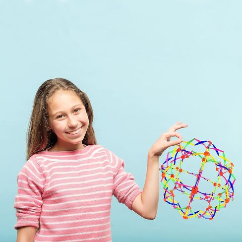 Sunny Days Entertainment Expandable Ball – Breathing Toy Sphere for Kids & Adults – Expands from 6.5’’ to 13’ in Kuwait