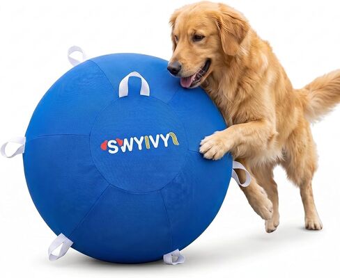 لعبة كرة حصان SWYIVY مقاس 40 بوصة، كرة رعي ضخمة، كرة قدم عملاقة للحصان، تتضمن مضخة in Kuwait