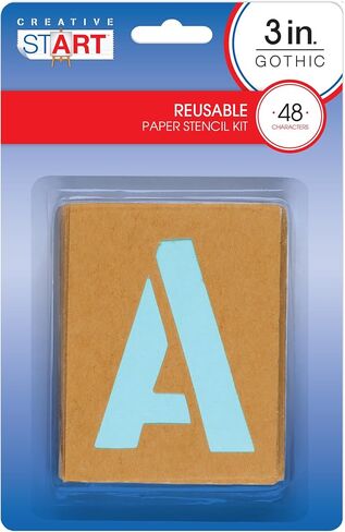 Cosco 3" Stencil, Letters, Gothic (098162) in Kuwait