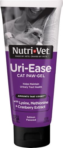جل Nutri-Vet Uri-Ease للقطط | يساعد في الحفاظ على صحة المسالك البولية| نكهة السلمون | 3 أوقية in Kuwait
