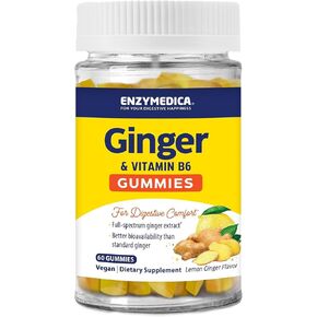ENZYMEDICA Ginger & B6 Gummies, 60 CT in Kuwait