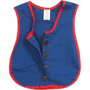 Children's Factory Snap, Button, Zipper Manual Dexterity Learning Vests for Toddlers Ages 3+ Years, Set of 4, Blue, Kids US in Kuwait