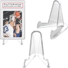 Coin Stand 50 PCS 1.4" Acrylic Stands for Display Coins Challenge Medals Casino Chips in Kuwait