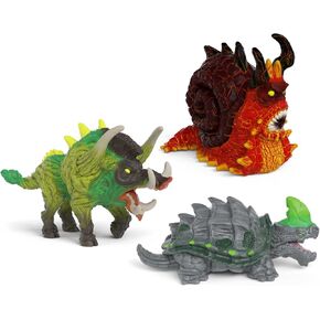 Schleich Eldrador Creatures Mythical Lava Monster - Lava Monster with Magic Axe, Posable Lava Golem Fantasy Action Figure, Highly Durable,for Boys and Girls Ages 7+ in Kuwait