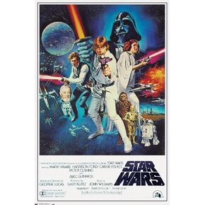 Trends International 24x36 Star Wars-V One Sheet Premium Wall Poster, 22.375" x 34" in Kuwait
