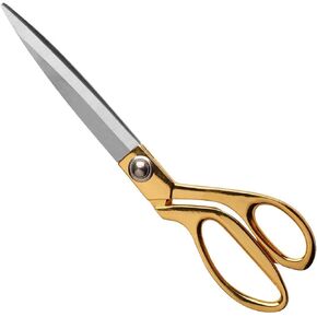 Jasni Liu Tailor Scissors Professional 10.5" Gold Stainless Steel Professional Shears Heavy Duty in Kuwait