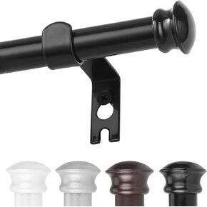 Bronze Curtain Rods for Windows 30 to 45 Inches with Brackets,Decorative 5/8 Inch Diameter Window Curtain Rods for Bedroom, Room Divider, Living Room, Kitchen, Bathroom in Kuwait