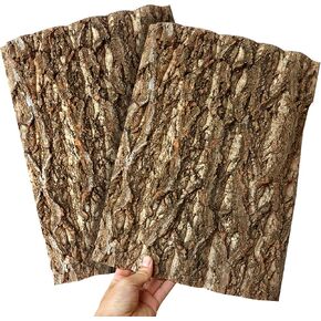 kathson 2PCS Thicker Cork Tile Background Bark 11.6"Lx7.7"Wx0.5"H Reptile Tank Backgroun Terrarium Background Natural Reptile Climbing Mat for Spider Gecko Lizard Chameleon Bearded Dragon Turtle Snake in Kuwait