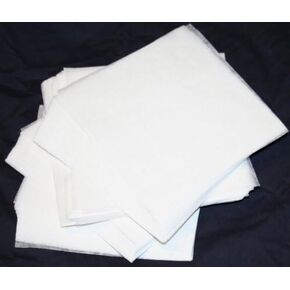 Tearaway Machine Embroidery Stabilizer Backing 100 Precut Sheets - 8x8 inch fits 4x4 inch hoop 45gms in Kuwait