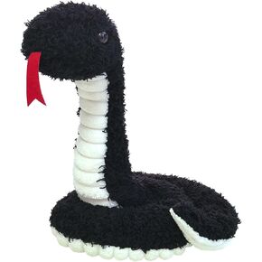 Black Plush Snake Stuffed Animal Toy, Soft Cuddly Plushie Hugger Toy for Boys & Girls, Gifts for Kids or Girlfriend, 17 Inches in Kuwait