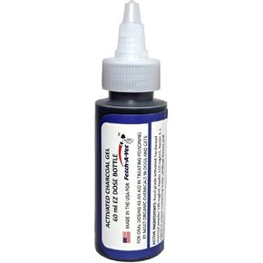 Fetch A Vet Activated Charcoal Gel 60ml EZ Dose Bottle (1-Pack) Pet Emergency First Aid Poison Antidote Treatment in Kuwait