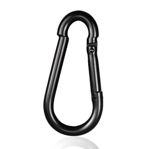 20Pack 4'' Spring Snap Hook, M10 3/8Inch Galvanized Steel Carabiner Clips for Hammock Swing Hammock Gym Outdoor, 770LBS Holding Capacity Metal Spring Clips Link Buckle for Camping Fishing in Kuwait
