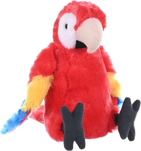 Wild Republic Scarlet Macaw Plush, Stuffed Animal, Plush Toy, Gifts for Kids, Cuddlekins 12 Inches in Kuwait
