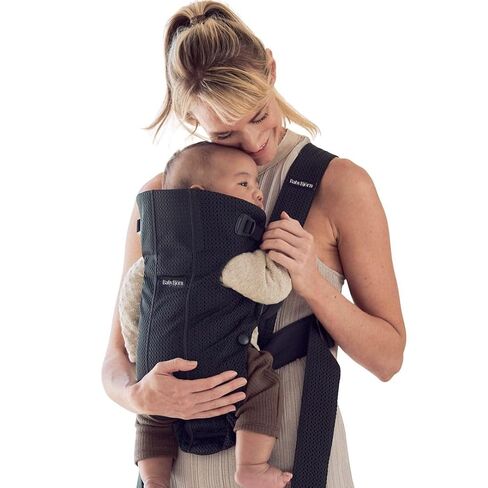 BabyBjörn Baby Carrier Mini, 3D Mesh, Black in Kuwait