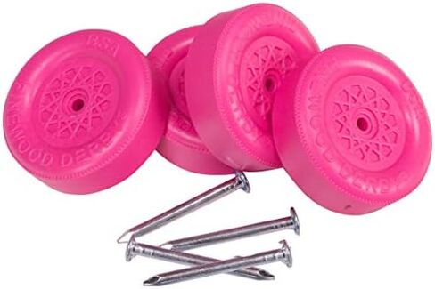 Official Pinewood Derby Wheels and Axles (Green) in Kuwait