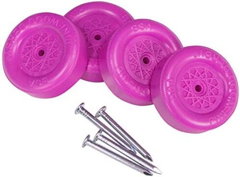 Official Pinewood Derby Wheels and Axles (Green) in Kuwait