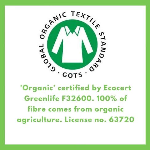 Baby Organic Large Dry Pads 100% Cotton Squares for Baby Care Diapering (120 Count) in Kuwait