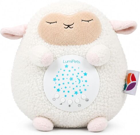 Lumipets Sound Soother Machine: 10 Relaxing Sounds, Whtie Noise, Night Light, Timer, and Portable Design for Peaceful Sleep, Baby Calming, and Stress Relief, Lullaby Lamb in Kuwait