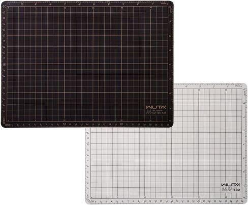 WUTA Self Healing Sewing Mat, Double Sided Non-Slip PVC Cutting Mat A4 Cutting Board for Sewing, Craft, Quilting, Fabric, Scrapbooking Project (9x12inch) in Kuwait