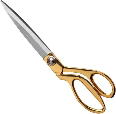 Jasni Liu Tailor Scissors Professional 10.5" Gold Stainless Steel Professional Shears Heavy Duty in Kuwait