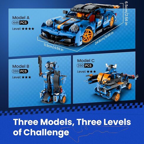 Sillbird Robot Building Kit with Remote Control STEM Gifts for Boys Age 8-13, Coding Buildable Robotic Technic Toys for Kids Birthday with 468 Pieces in Kuwait