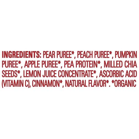 Happy Tot Organics Stage 4 Baby Food Pouches, Gluten Free, Vegan Snack, Fiber & Protein Fruit & Veggie Puree, Apples, Peaches, Pumpkin & Cinnamon, 4 Ounce (Pack of 1) in Kuwait