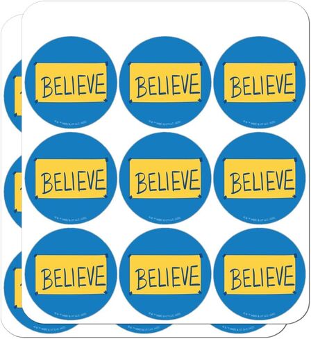 Ted Lasso Believe Planner Calendar Scrapbooking Crafting Stickers in Kuwait