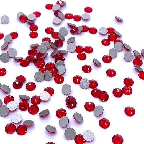 144 pcs Light Siam (227) Swarovski 2058 Xilion / NEW 2088 Xirius 20ss Flat backs Rhinestones 5mm ss20 in Kuwait