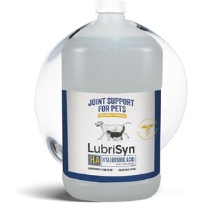 LubriSyn Hyaluronic Acid + MSM Joints Supplement, 16oz: Natural Pure HA Liquid Dog and Cat Joint & Cartilage Support, Relief, and Lubrication for Pets Including Dogs, Cats and Horses, Vegan Formula in Kuwait