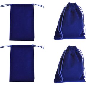 Shukii 50PCS 2" X 3" Velvet Jewelry Bags Small Drawstring Bags Pouches for Jewelry Gift Wedding Favors Candy Bags Party Favors Christmas Mixed Colors (Mixed Colors, 2" X 3") in Kuwait