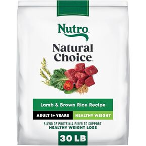 NUTRO NATURAL Choice طعام صحي للكلاب البالغة من السلالات الكبيرة ووزن صحي، وصفة الدجاج والأرز البني، طعام للكلاب، 30 رطل. حقيبة in Kuwait