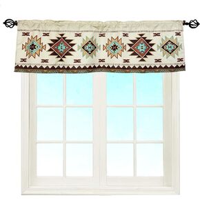 Winter Snowman Window Curtain Valance for Holiday Christmas Decorations Rod Pocket 58 X 18 Inches in Kuwait